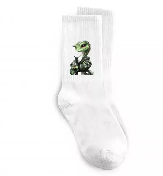 Носки Ш-ш-шо Белый фото