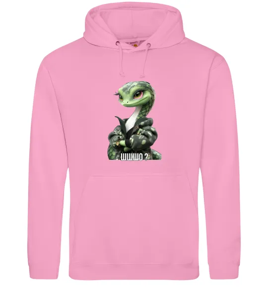 Жіноча толстовка (худі) Ш-ш-шо Рожевий фото