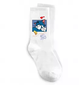 Носки Том kiss me Белый фото