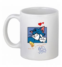 Чашка керамическая Том kiss me Чашка керамическая Том kiss me