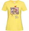 Женская футболка Джері Sweatheart Лимонный фото