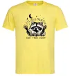 Мужская футболка Not trash cannot Лимонный Мужская футболка Not trash cannot Лимонный фото