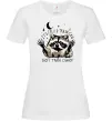 Женская футболка Not trash cannot Белый фото