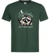 Мужская футболка Not trash cannot Темно-зеленый Мужская футболка Not trash cannot Темно-зеленый фото