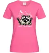 Женская футболка Not trash cannot Ярко-розовый фото