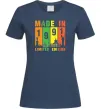 Женская футболка Made in 1991 limited Темно-синий фото