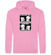 Женская толстовка (худи) Why code work/doesn`t work Розовый фото
