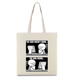 Еко-сумка Why code work/doesn`t work