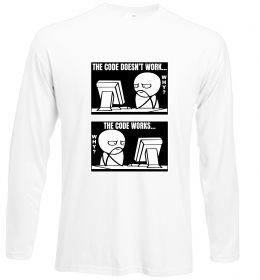 Лонгслив Why code work/doesn`t work