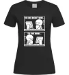 Жіноча футболка Why code work/doesn`t work Чорний фото