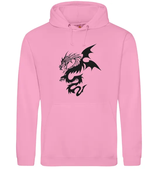 Мужская толстовка (худи) Dragon Розовый фото