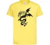 Детская футболка Dragon Лимонный фото