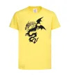 Детская футболка Dragon Лимонный фото