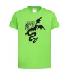 Детская футболка Dragon Лаймовый фото