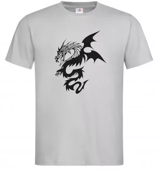 Мужская футболка Dragon Серый фото