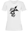 Женская футболка Dragon Белый фото