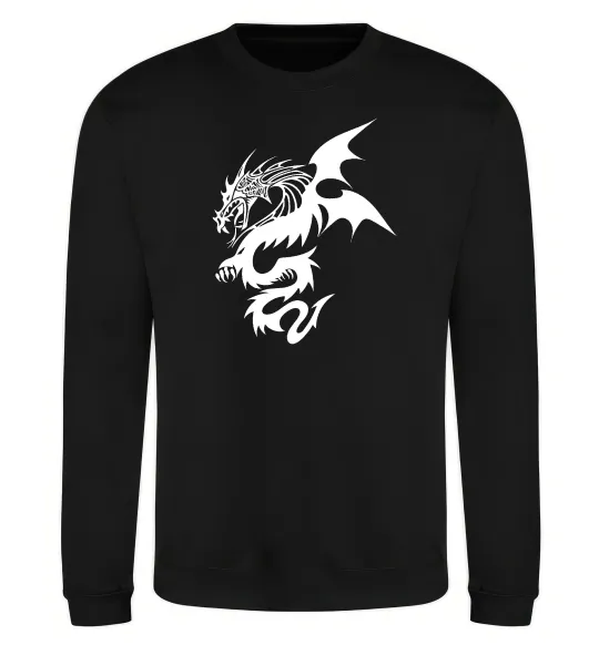 Свитшот Dragon Черный фото