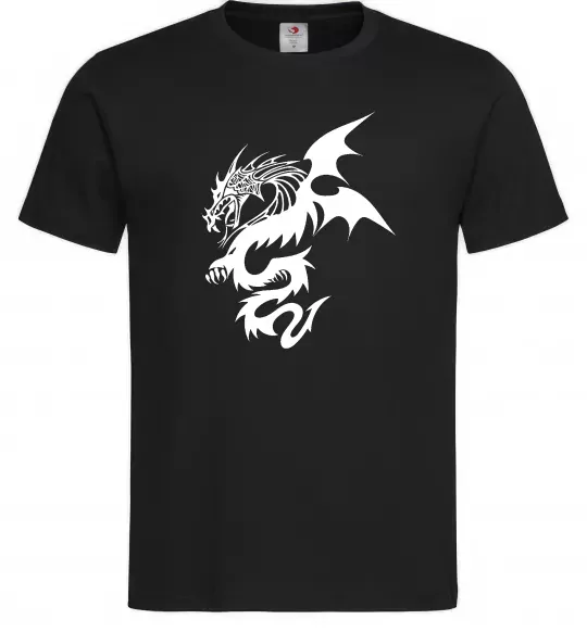 Мужская футболка Dragon Черный фото