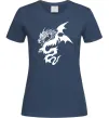 Женская футболка Dragon Темно-синий фото
