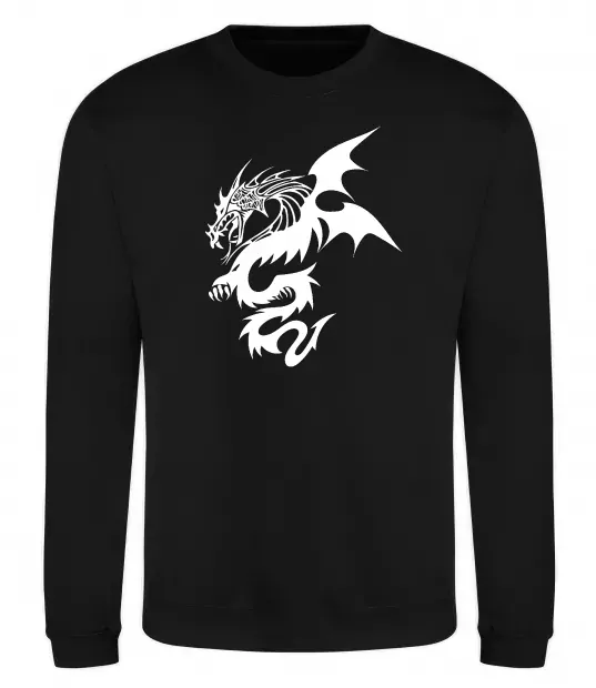 Свитшот Dragon Черный фото