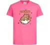 Детская футболка Капібара з гусаком Ярко-розовый фото