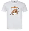 Мужская футболка Капібара з гусаком Белый Мужская футболка Капібара з гусаком Белый фото