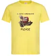 Мужская футболка 2 літри американо Лимонный Мужская футболка 2 літри американо Лимонный фото