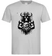 Мужская футболка Тату мінотавр знак зодіака телець Серый фото