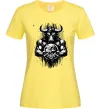Жіноча футболка Тату мінотавр знак зодіака телець Лимонний фото