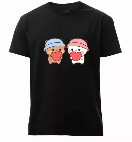 Мужская премиум футболка МіміМішки Черный фото