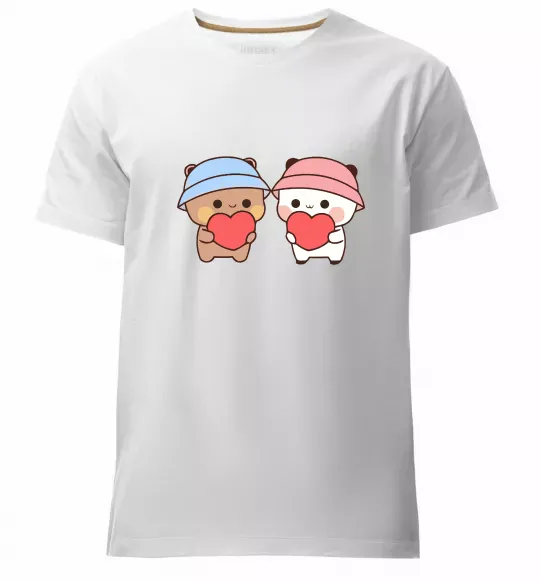 Мужская премиум футболка МіміМішки Белый фото