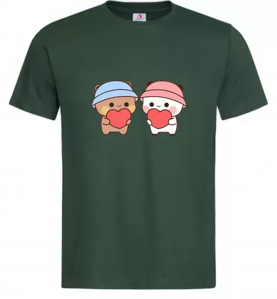 Мужская футболка МіміМішки Темно-зеленый фото