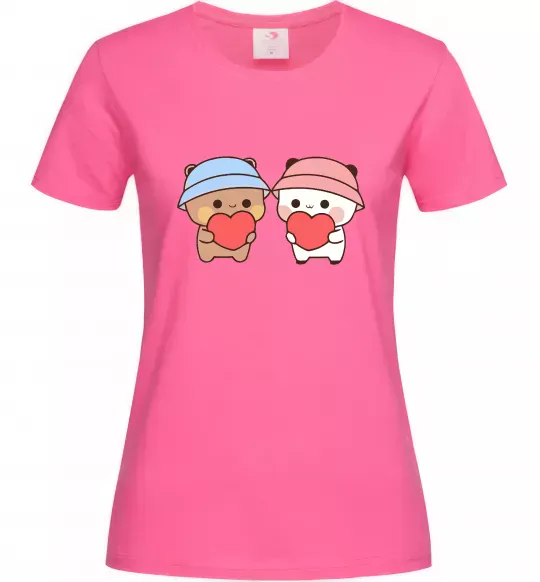 Жіноча футболка МіміМішки Яскраво-рожевий фото