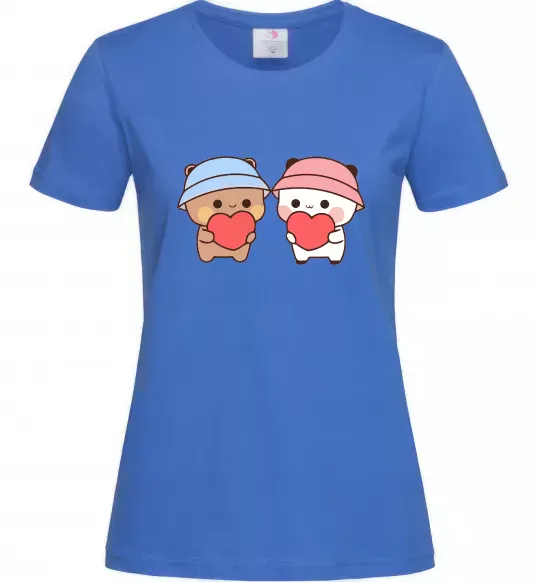 Жіноча футболка МіміМішки Яскраво-синій фото