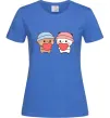 Жіноча футболка МіміМішки Яскраво-синій фото