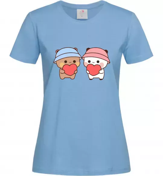 Жіноча футболка МіміМішки Блакитний фото