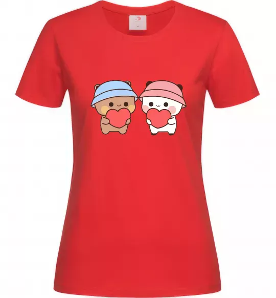 Жіноча футболка МіміМішки Червоний фото