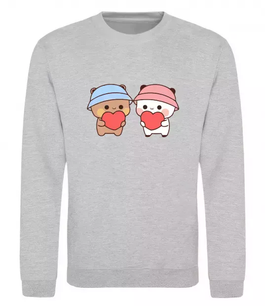 Свитшот МіміМішки Серый меланж фото