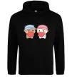 Чоловіча толстовка (худі) МіміМішки Чорний фото