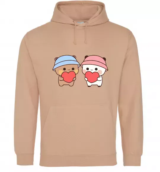 Чоловіча толстовка (худі) МіміМішки Пісочний фото