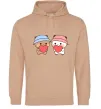Жіноча толстовка (худі) МіміМішки Пісочний фото