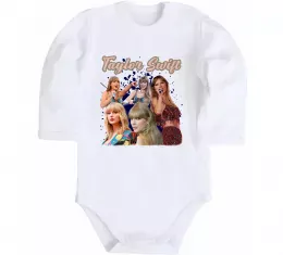 Детский боди Taylor Swift Speak now Белый фото