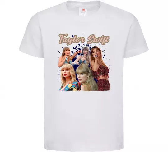 Дитяча футболка Тейлор Свіфт Білий фото