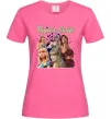 Женская футболка Тейлор Свіфт Ярко-розовый фото