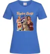 Женская футболка Тейлор Свіфт Ярко-синий фото