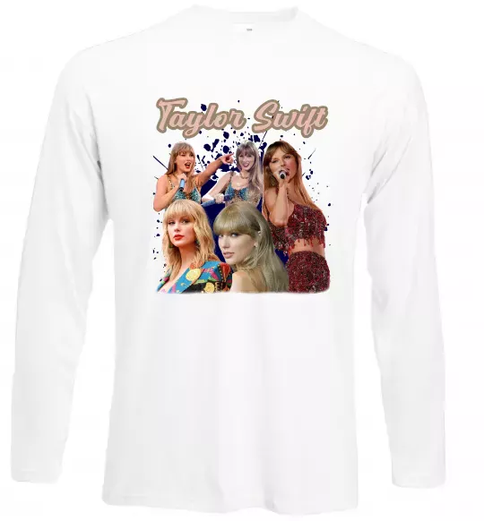 Лонгслив Тейлор Свіфт Белый фото