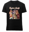 Мужская премиум футболка Тейлор Свіфт Черный фото