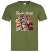 Чоловіча футболка Тейлор Свіфт Оливковий фото