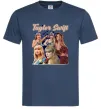 Чоловіча футболка Тейлор Свіфт Темно-синій фото