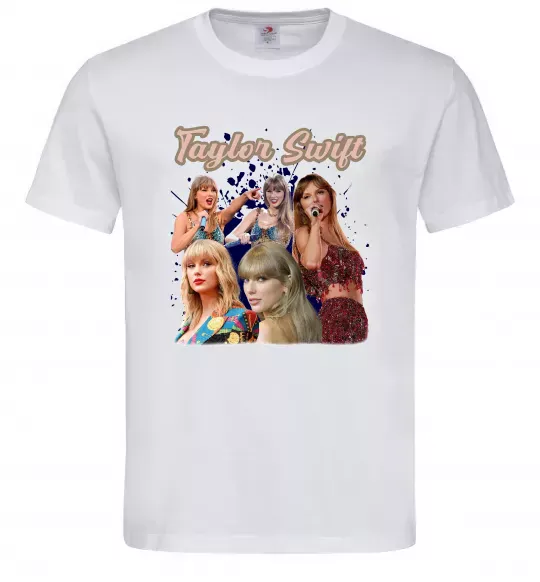 Чоловіча футболка Тейлор Свіфт Білий фото